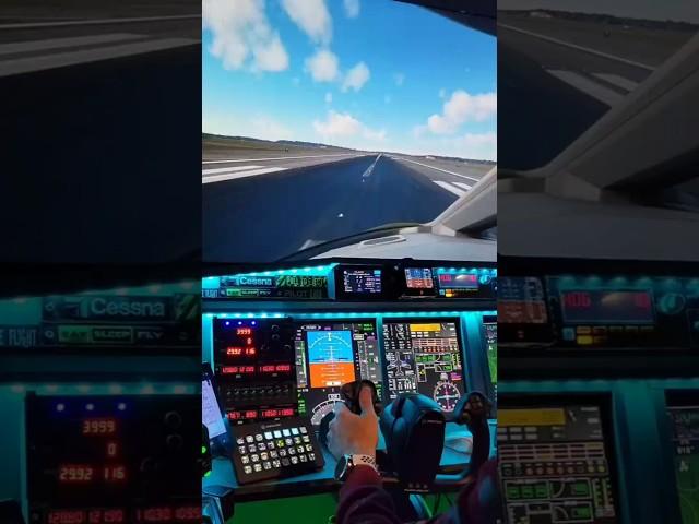 Airplane Landing Cockpit View at Boston's Logan Airport #cockpitview #airplanelanding #bostonairport