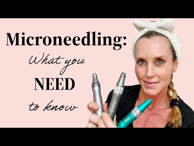 Your Microneedling Questions answered: How deep/often, which Dr Pen, which products before & after..