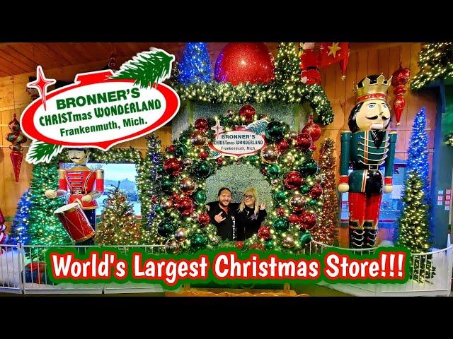 Bronner's CHRISTmas Wonderland!!! - Frankenmuth, MI *World's Largest Christmas Store!*