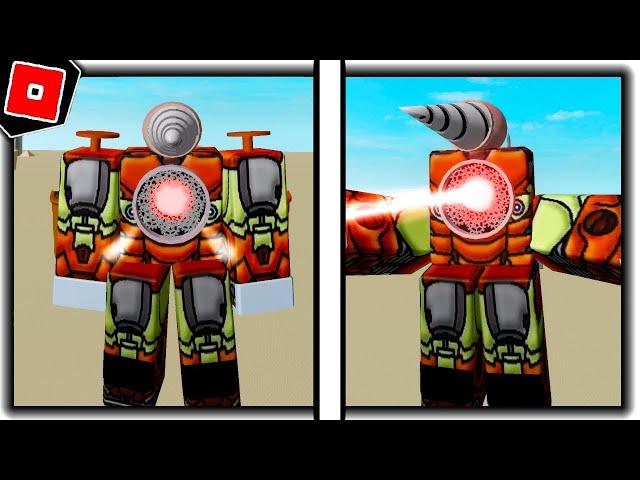 How to get TITAN DRILLMAN BADGE and MORPH in SUPREME TITANS RP - Roblox