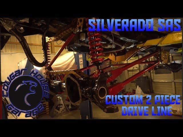 SILVERADO SAS CUSTOM TWO PIECE DRIVE LINE Cougar House Garage Ep345