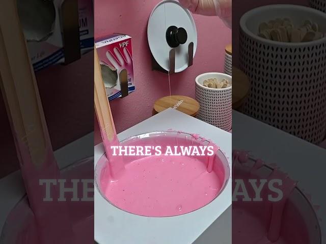 Hard Wax Strip Technique for Brow Waxing