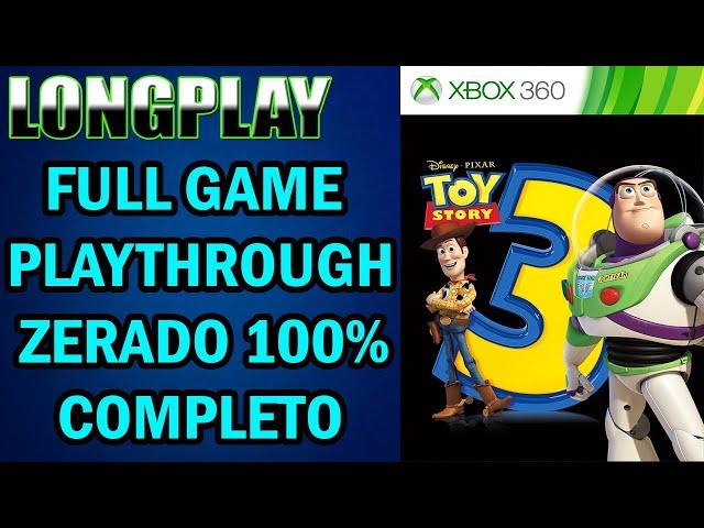 Longplay Toy Story 3 [Xbox 360] Full Game Playthrough Zerado 100% Completo (+Toy Box Mode)