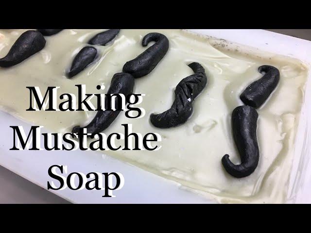 Making Mustache Soap