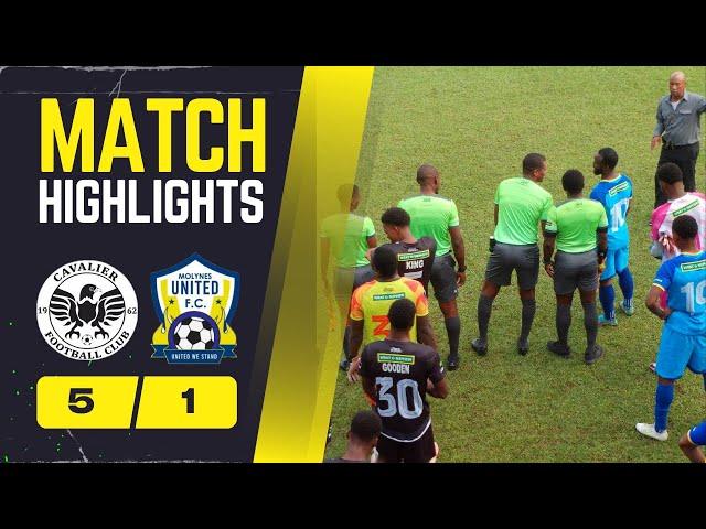 Cavalier vs Molynes United Match Week 13 Jamaica Premier League Highlights