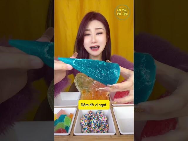 Thử thách ăn các loại kẹo ngọt nhiều màu sắc #shorts #food #anvat #mukbang