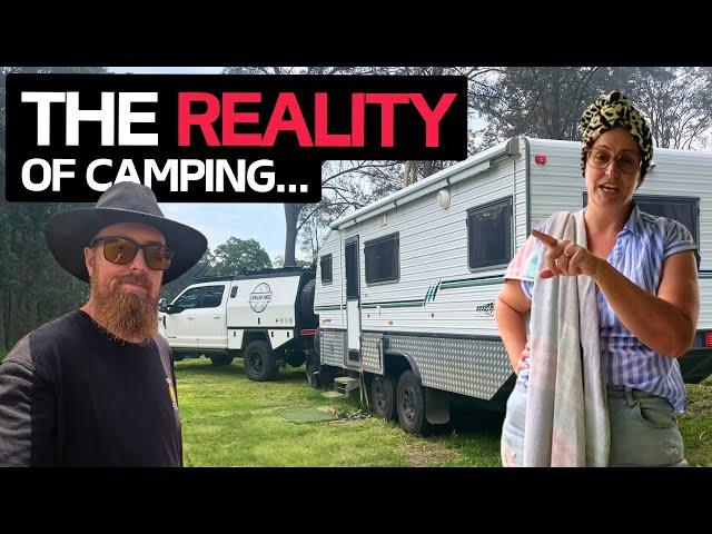 THE REALITY OF CARAVAN LIFE | Full-time Travel Couple - Caravanning Australia E122