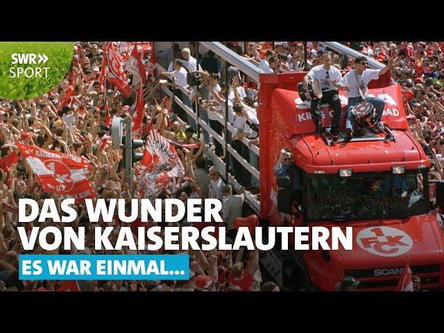 1998: Der FCK wird Meister, Kaiserslautern im Ausnahmezustand | SWR Sport