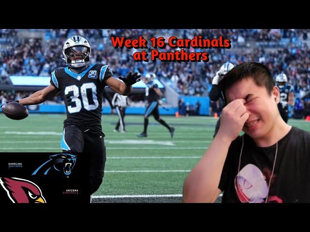 Aaaand Eliminated. Cardinals Fan Reacts to Cardinals at Panthers Week 16 2024!