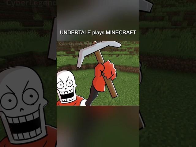 If UNDERTALE played MINECRAFT (Animation)