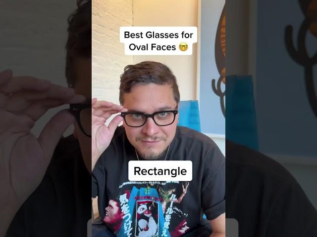 Presenting glasses for oval face shapes! Good news: You can pull off any frame you like 