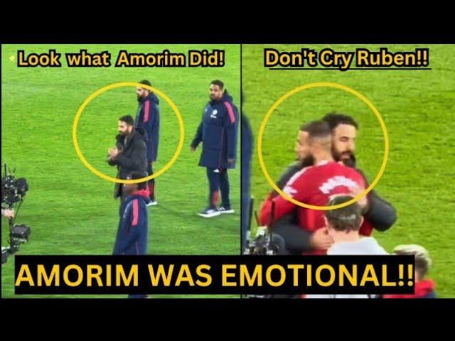 BREAKING  RUBEN AMORIM  IPSWICH TOWN VS MANCHESTER UNITED  EMOTIONAL REACTIONS