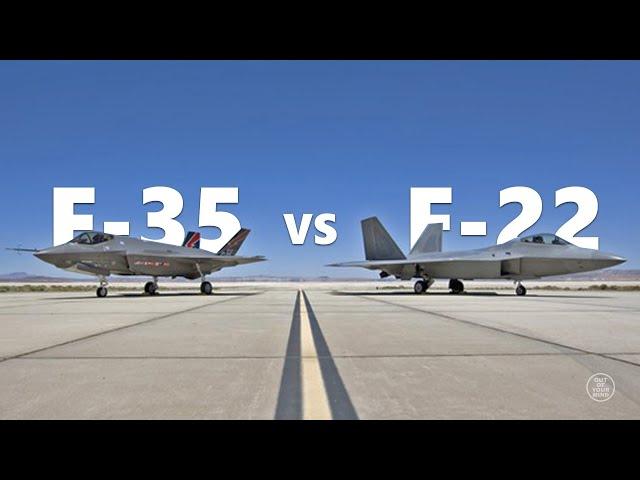 F 22 Raptor VS F 35 Lightning II - 5th Generation Fighter Jet Comparison