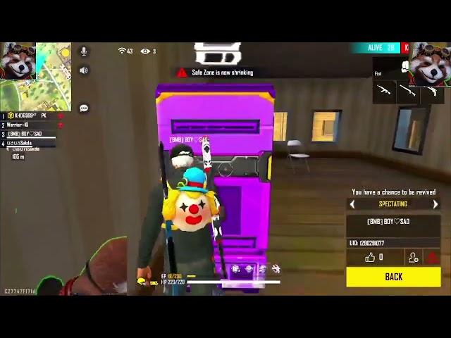 headshot with AWM so the best pro free fire Player |free fire hack vs not hack but like pro