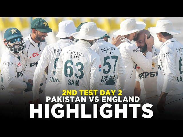 Full Highlights | Pakistan vs England | 2nd Test Day 2, 2024 | PCB | M3G1K