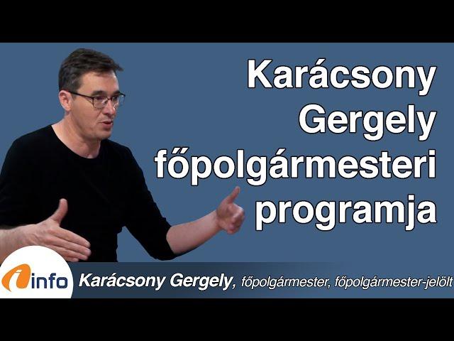 Karácsony Gergely főpolgármesteri programja. Inforádió, Aréna