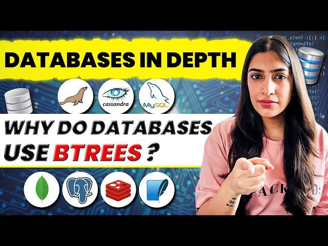 Simplest, Most Detailed Explanation of BTrees | Why do Databases use BTrees not BSTs or Arrays?