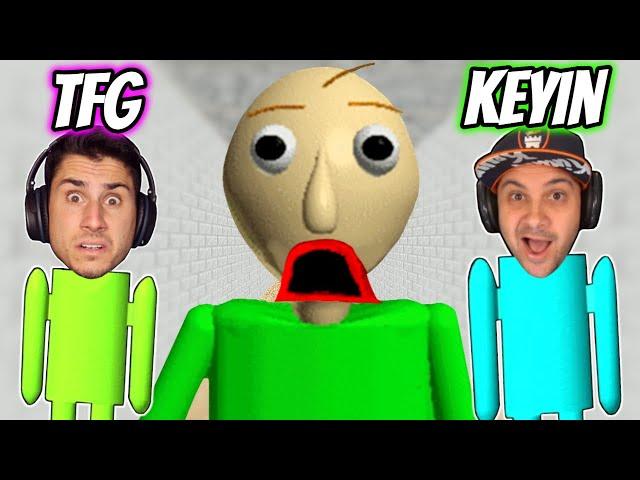 We BEAT Multiplayer Baldi's Basics! | Baldi's Basics Mod