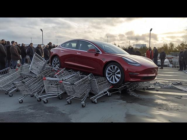 Tesla's New Autopark is INCREDIBLE in Europe