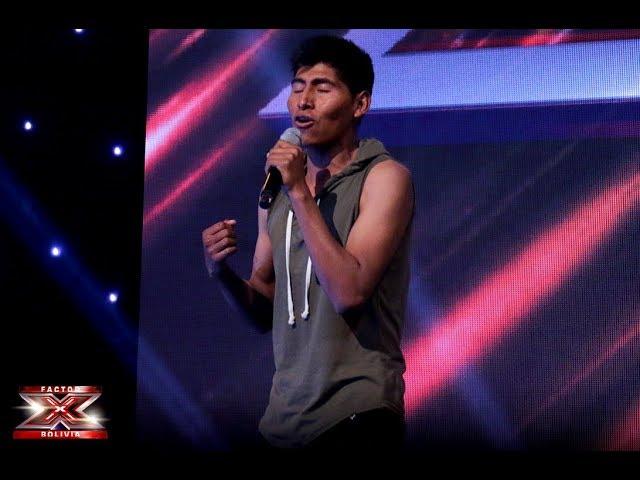 Desde Oruro llega este gran cantante |Audiciones 2da temporada| Factor X Bolivia 2018