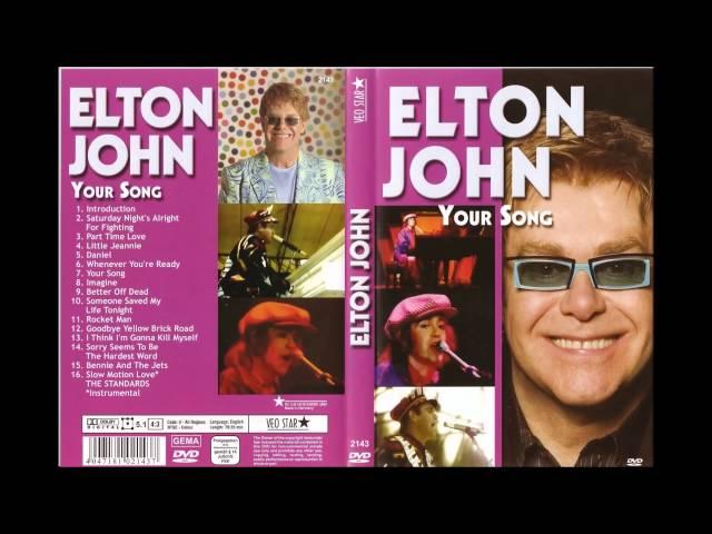 Elton John - Your Song, 1970 (Instrumental Cover) + Lyrics