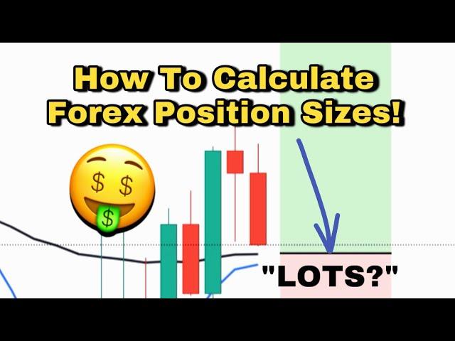 How To QUICKLY Calculate Your Position Size For Forex Trades #shorts