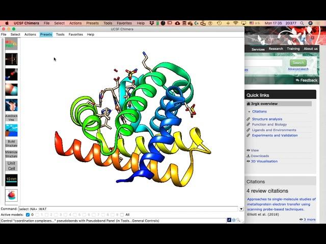 Beginning with UCSF Chimera