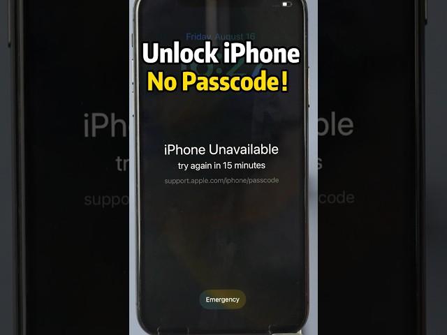 How To Unlock iPhone Lock Screen Without Passcode? Here's The Best Way!