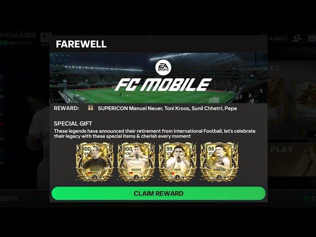 NEW GIFT PACKAGE CONFIRMED BY EA  DATE REVEALED  TONI KROOS IS BACK  CHHETRI, NEUER, PEPE FOR 