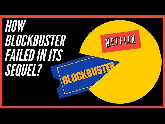 Why blockbuster failed in its own sequel | Case study Netflix vs Blockbuster | Bizztalk