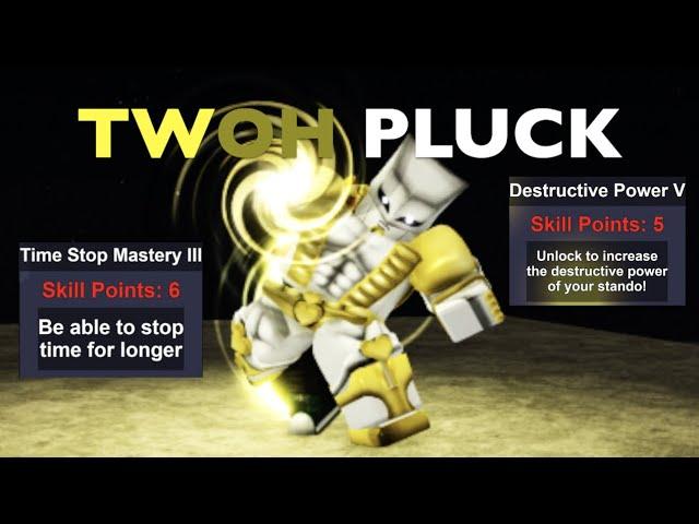 YBA TWOH Pluck Shreds Health - How to Main TWOH Pluck · AbsolutelyYBA