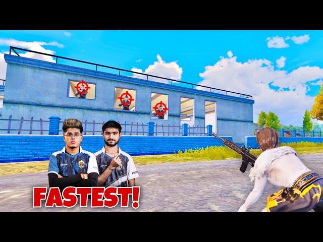 FASTEST PLAYERS IN THE WORLD  | PUBG MOBILE | BGMI