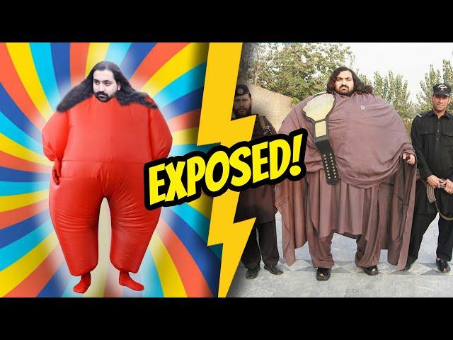 World's Strongest Man Exposed! #khanbaba