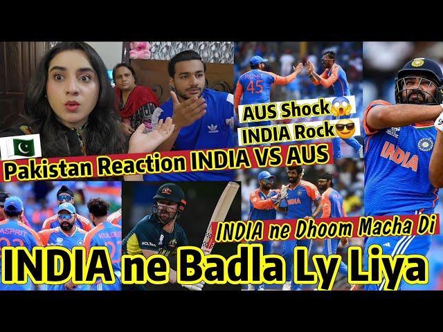 INDIA Beat AUSTRALIA Pakistan Public Reaction Rohit Sharma SHANDAR Batting INDIA ne Badla Ly liya