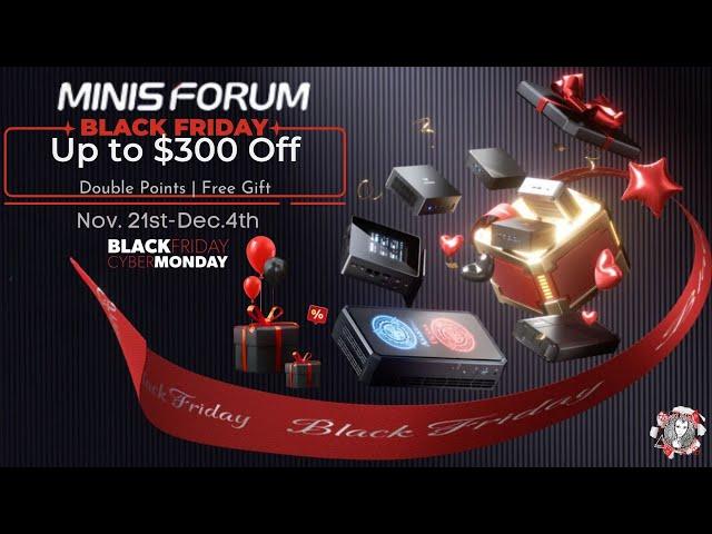 LIVE: Minisforum Blowout Sale - Black Friday/Cyber Monday Deals #blackfriday #cybermonday