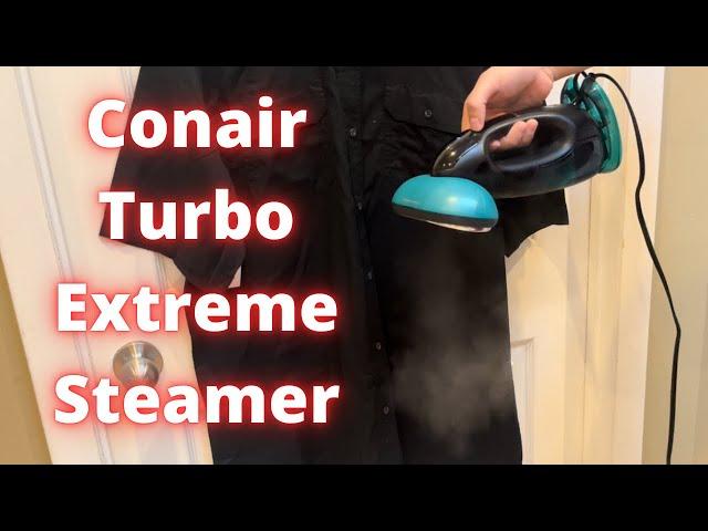 Conair 2-in-1 Turbo ExtremeSteam Handheld Steamer and Iron Review