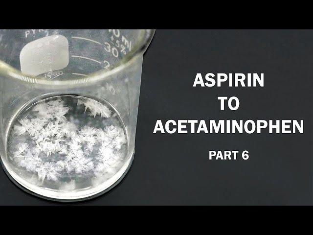 Aspirin to Acetaminophen - Part 6 of 6: Acetaminophen from p-aminophenol