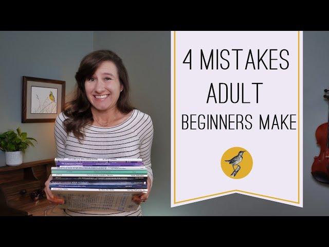 Avoid These 4 Mistakes! | Adult Beginners Guide to Learning Violin