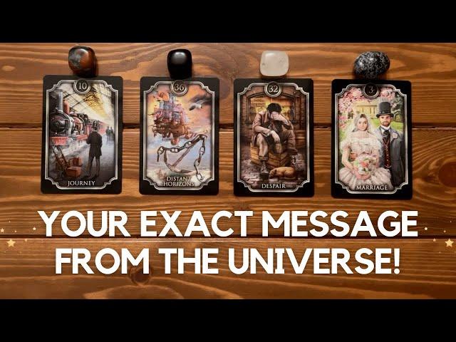 Your Exact Message From The Universe  🪐 | Pick a Card