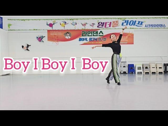 Boy I Boy I Boy Linedance/ Cho- Heejin Kim (KOR), Lilian Lo (HK) & Eun Young NA (KOR) - Feb. 2025