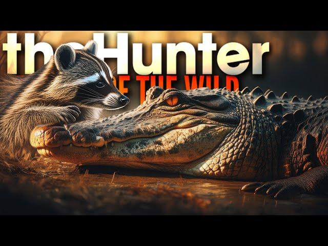 Das ist KEIN BAUMSTAMM! Alligator und Waschbär im Sumpf! | theHunter Call of the Wild