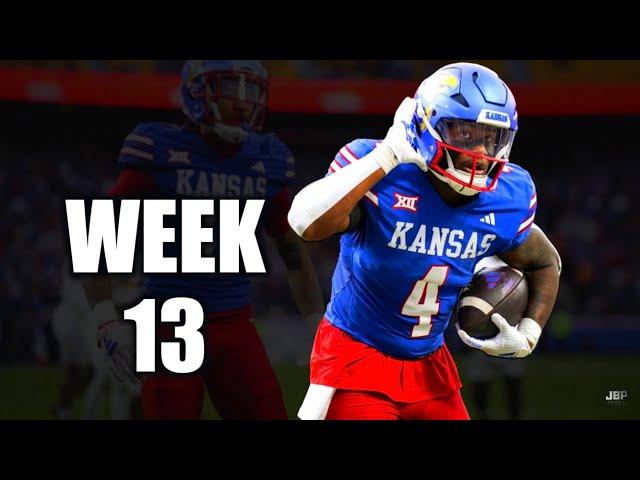 College Football 2024 - Best of Week 13 ᴴᴰ