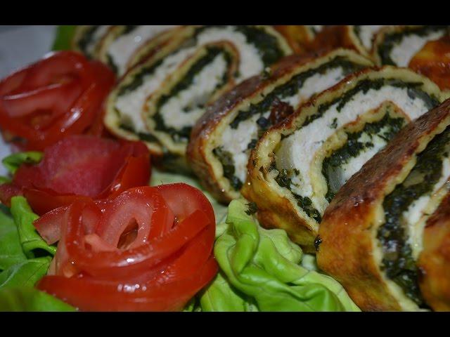 Рулет из куриного филе // Куриный рулет // Легко и вкусно