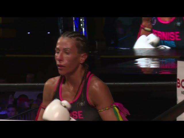 Bernise Alldis Vs Ludivica Ciarpaglini CFS  Muay Thai World Title bout on CFS 10