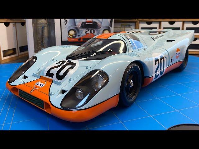 Building a 1 to 8th scale Ixo Collections Porsche 917 KH Part 3