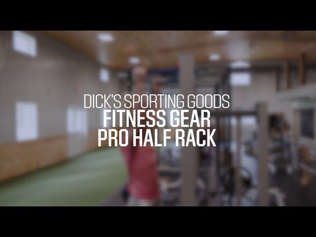 Fitness Gear Pro Half Rack for Home Fitness
