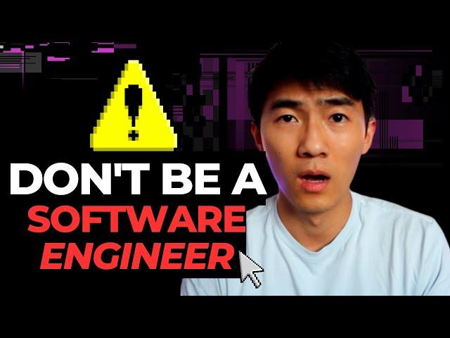 Don't Be A Software Engineer In 2023 | Is Software Engineering Over Saturated?