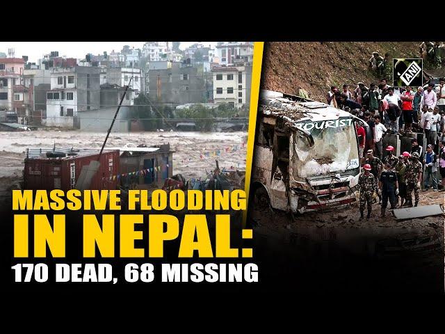 Incessant rainfall and landslides cause havoc in Nepal; 170 dead, 68 missing