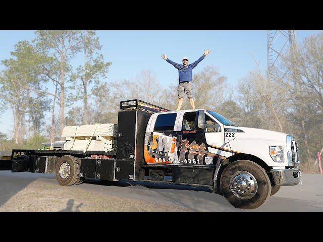 The Ultimate Fence-Building Truck | Complete Setup