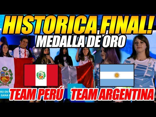 Gran final!! TEAM PERU vs TEAM ARGENTINA [BO5] Pan American Esports Championships 2023